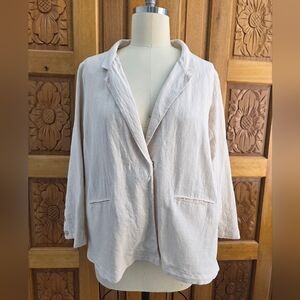 Wrap London Linen Blazer